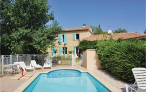 Amazing home in Prades sur Vernazobre w/ WiFi, Outdoor swimming pool and 4 Bedrooms
